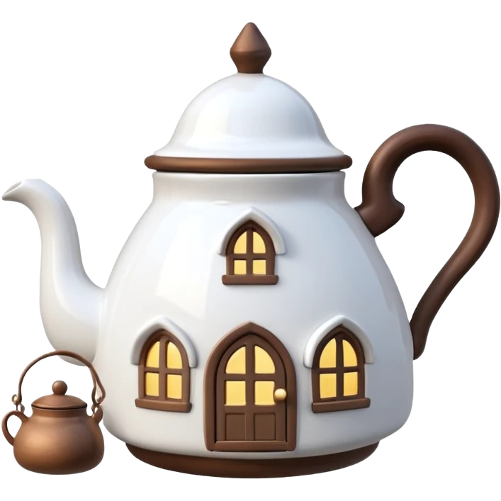fairy cottage kettle emoji