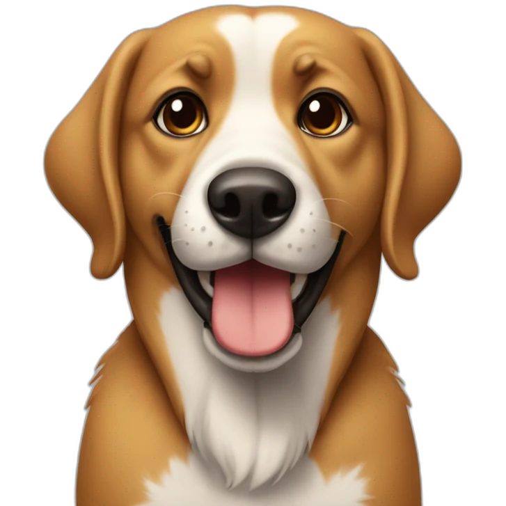 Perro parado emoji