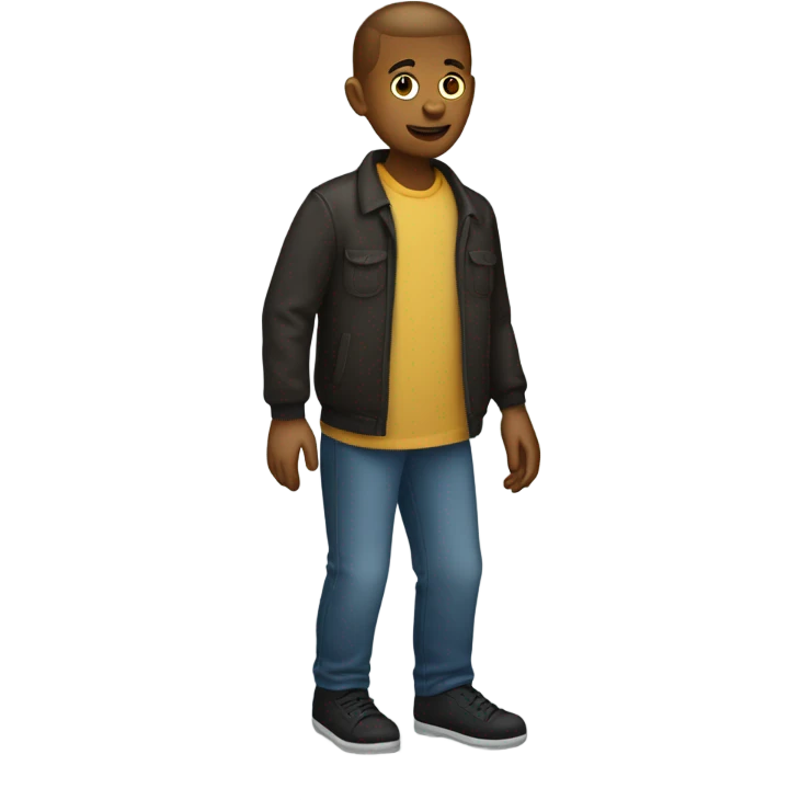 person missing three limbs emoji