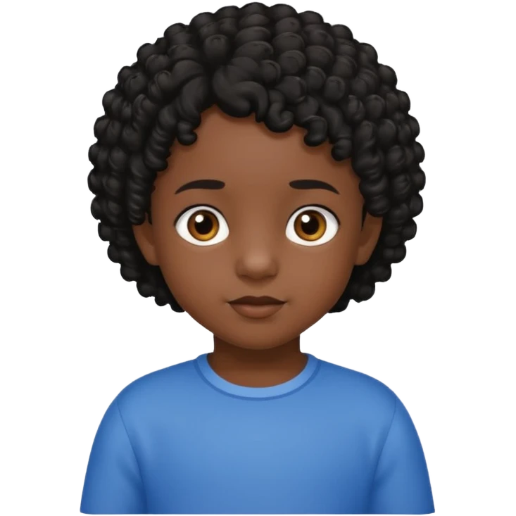 HZME A UN NIÑO OSCURITO DE PIEL CON EL PELO COROT PERO RIZADITO Y DE6 AÑOS emoji