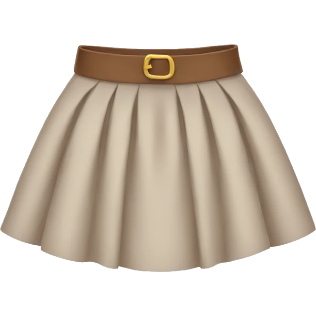 SKIRT emoji