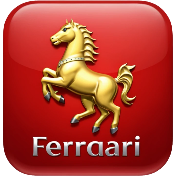 Ferrari logo emoji