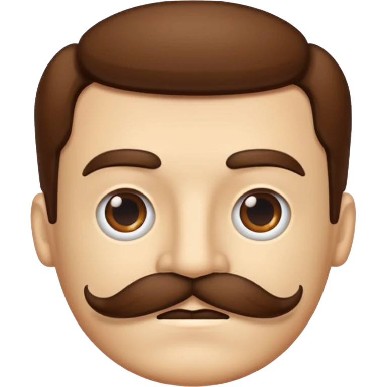mustache emoji