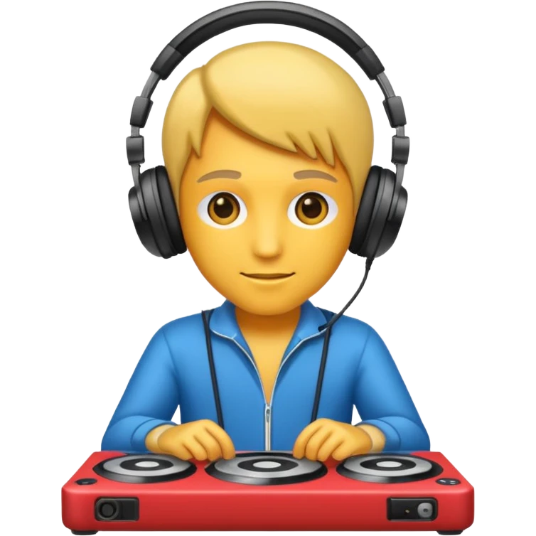 DJ with headphones emoji