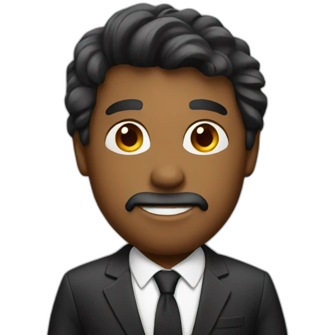 man in suit emoji