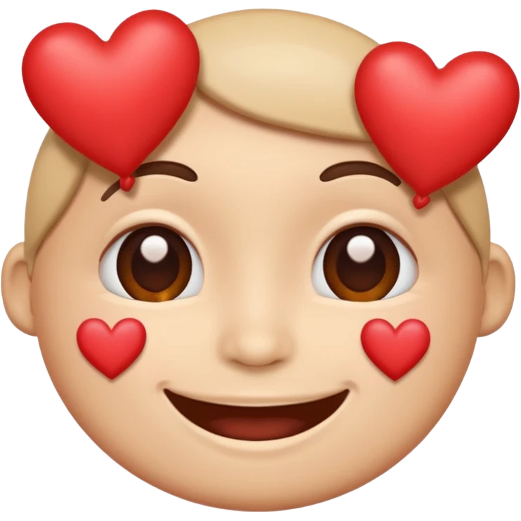 mix of these two 🥺☺️ but make it classic emoji  emoji