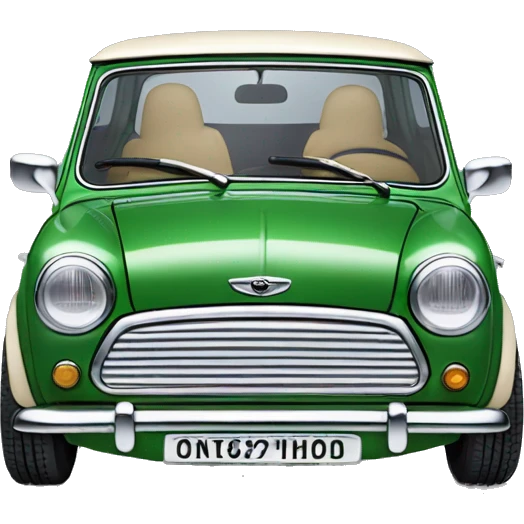 classic mini cooper emoji