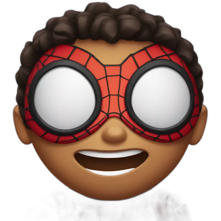 Miles Morales face  emoji