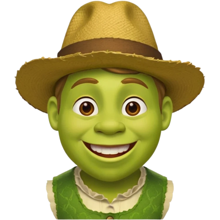 Shrek Yodeling  emoji