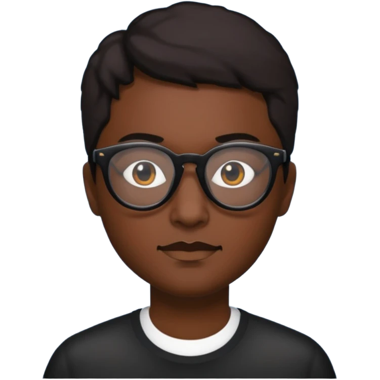 ponle unas gafas negras emoji