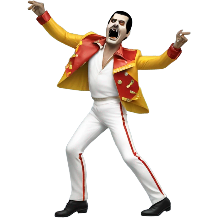 freddie mercury zombie dancing emoji