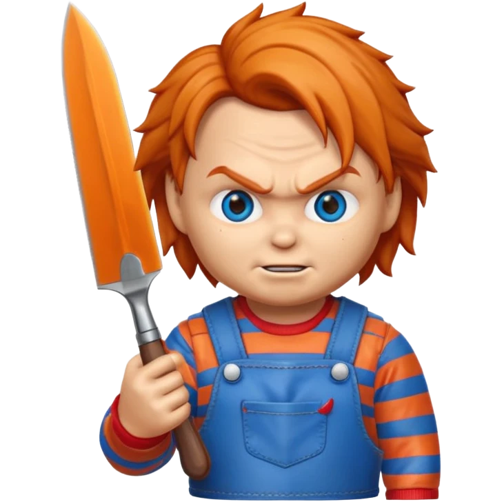 Un emojin de chuky emoji