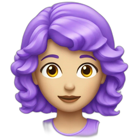 Cristal violet emoji