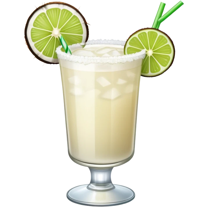 Coconut margarita  emoji