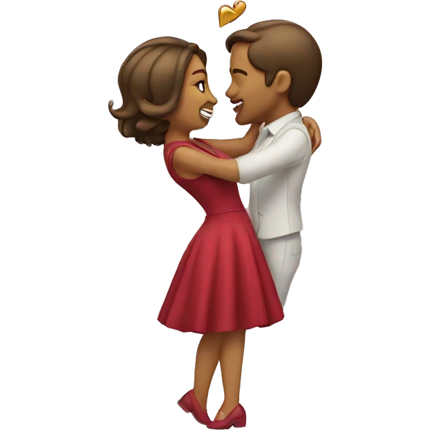 Twirling kiss emoji