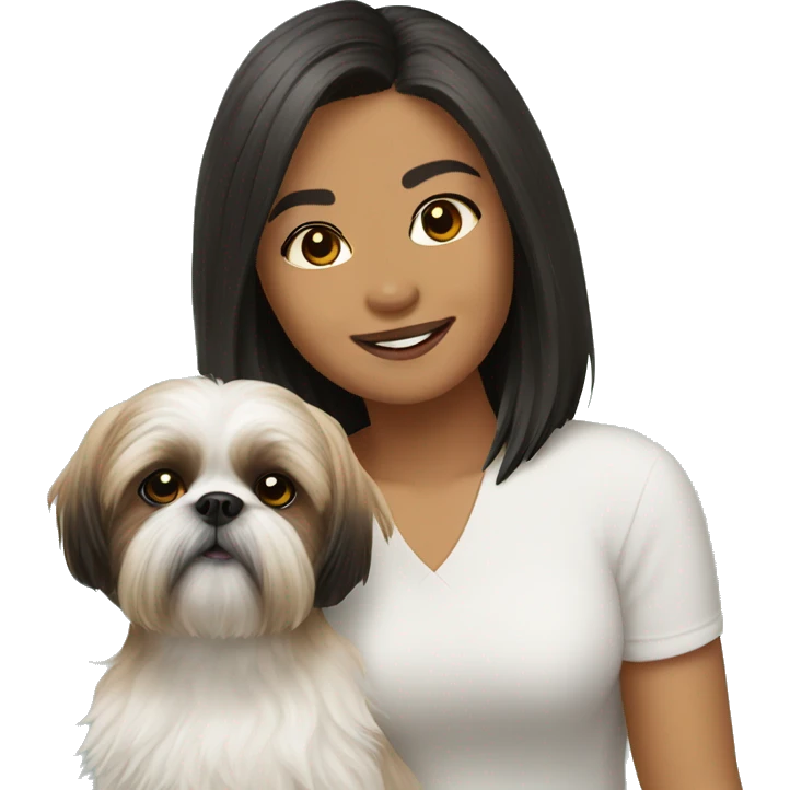 Me and Shih Tzu emoji