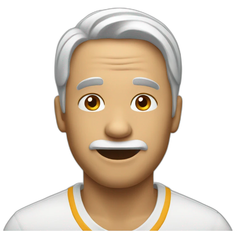 Man clap his head emoji