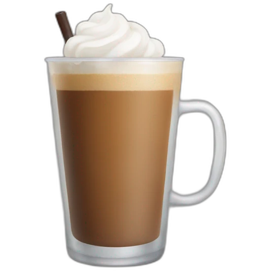 Cold coffee emoji