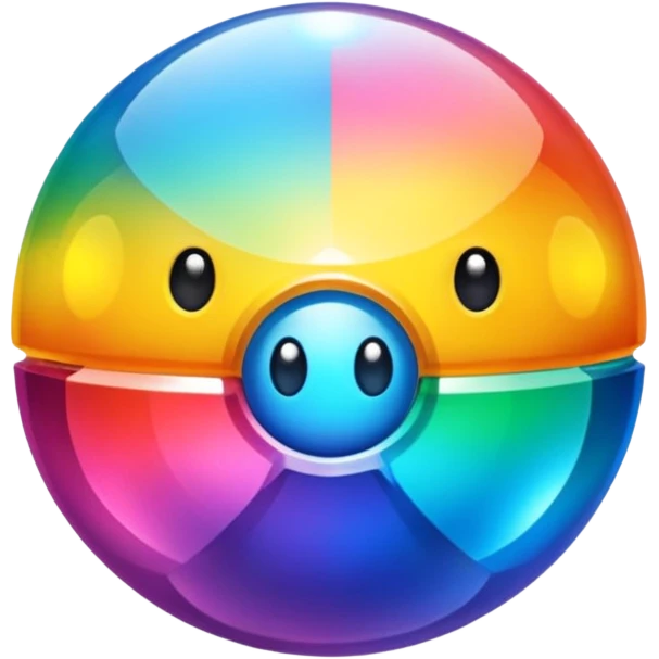 boule disco à facette et poulpe emoji