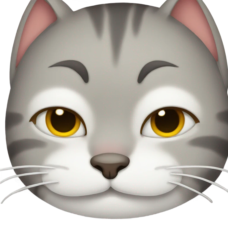 Crying cat sleeping  emoji