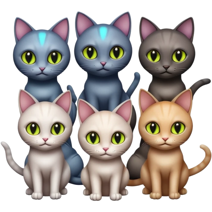 ufo cats  emoji