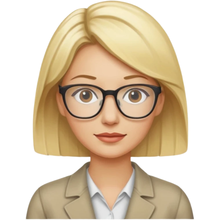 blonde la trentaine qui travaille emoji