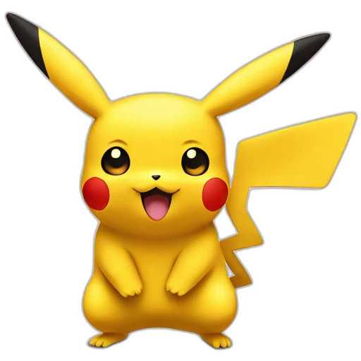 Pikachu qui a le zizi emoji