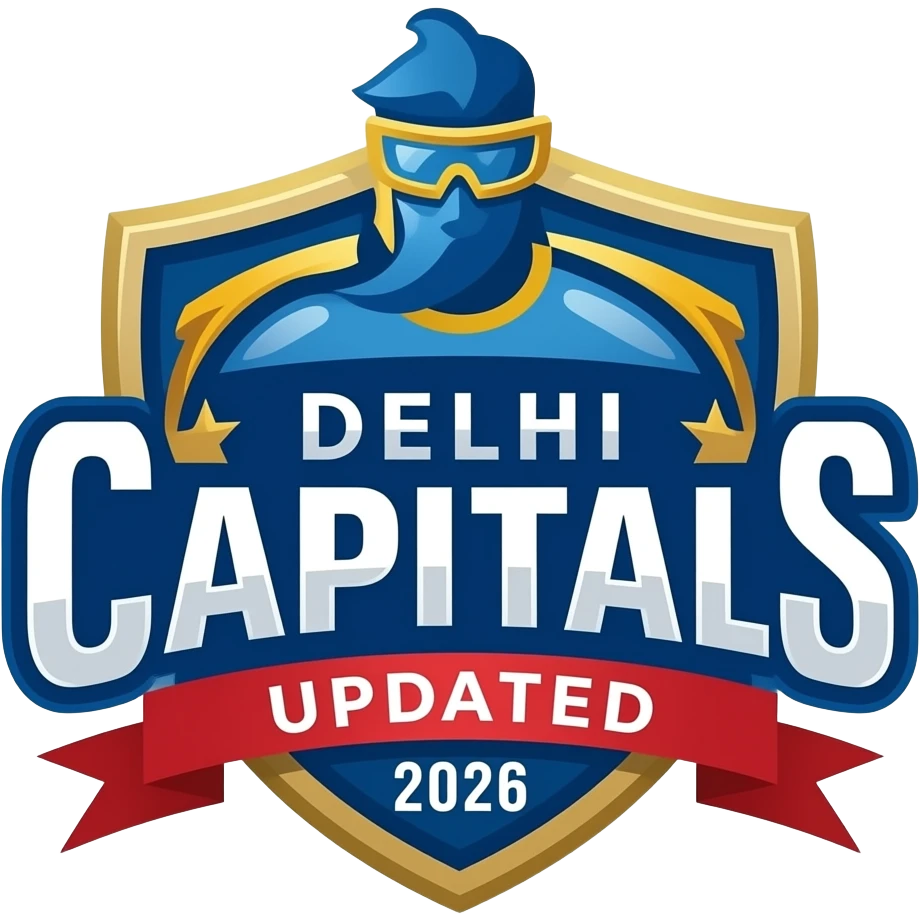 Delhi capitals ipl team current 2026 logo updated emoji