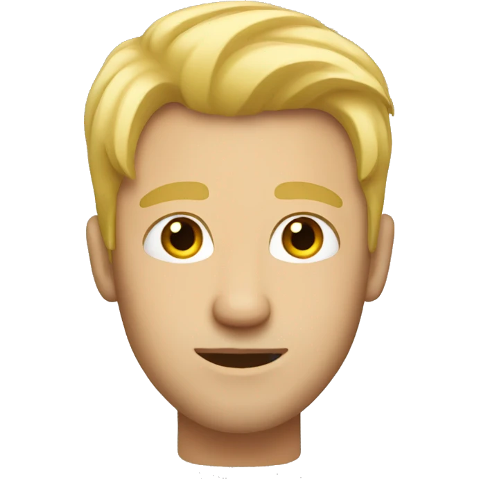 blonde man emoji