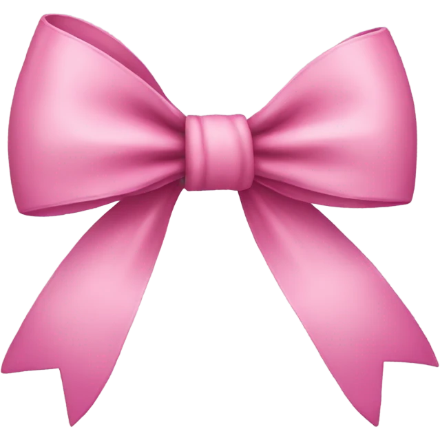 pink bow emoji