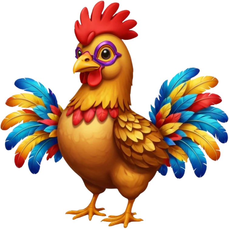 galo da madrugada carnaval recife chicken emoji