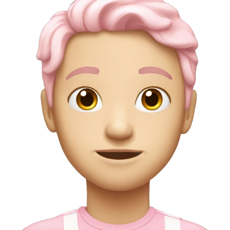 Pastel pink emoji