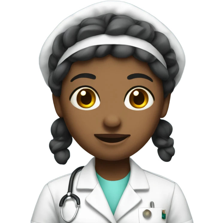 cute pallid nurse emoji