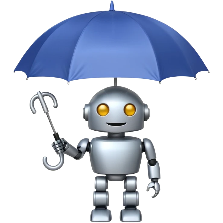 I want an emoji representing AI and insurance emoji