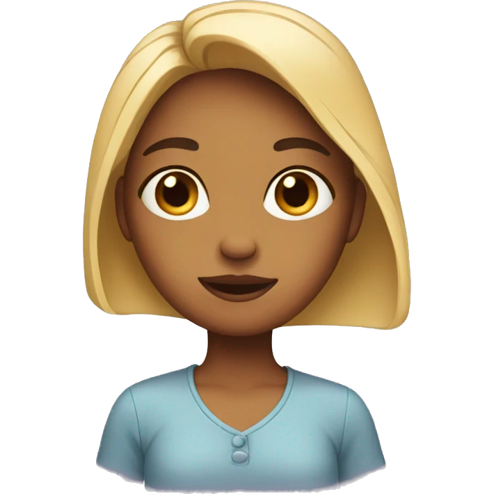 a girl emoji