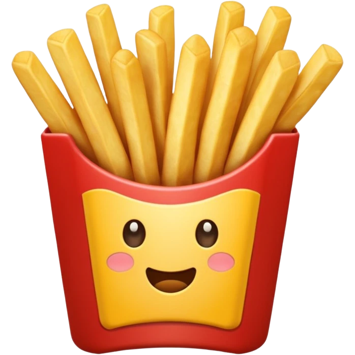 french fries emoji
