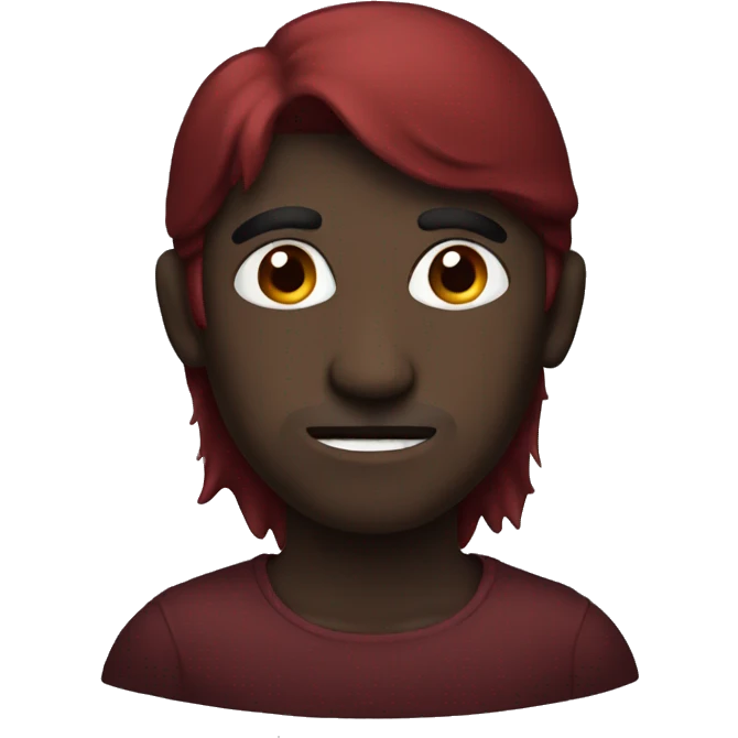 dark red  emoji