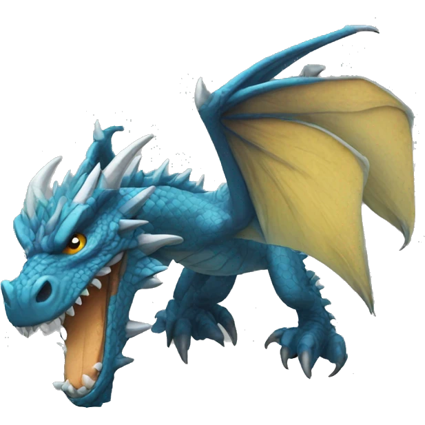 Cooler Drache emoji