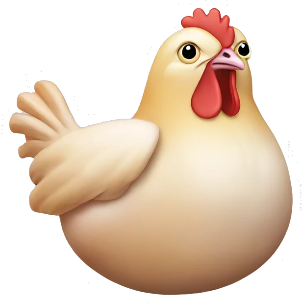 whole raw chicken emoji