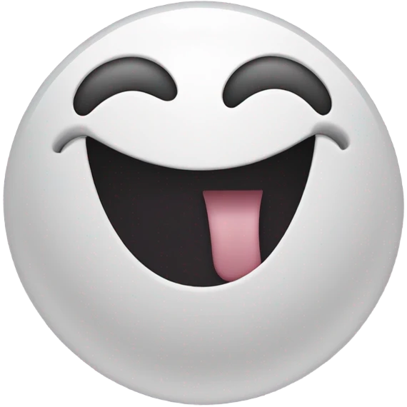 Smiley face with eye roll middle finger emoji