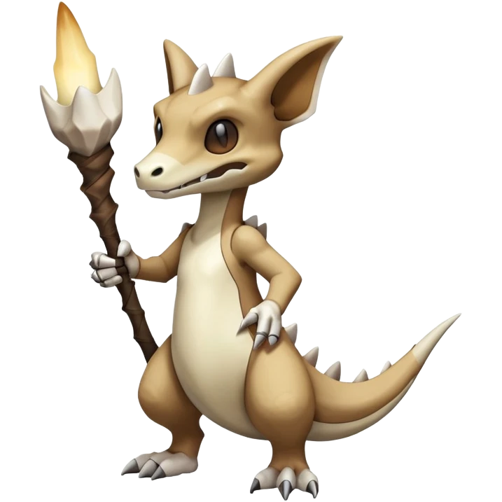 Cubone-Marowak-Fakémon-creature (full body) emoji