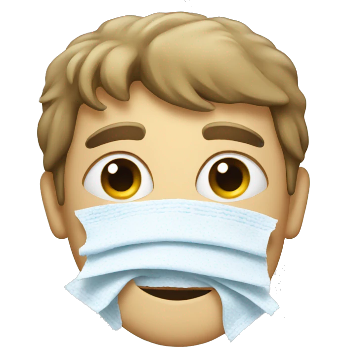 wet wipes emoji