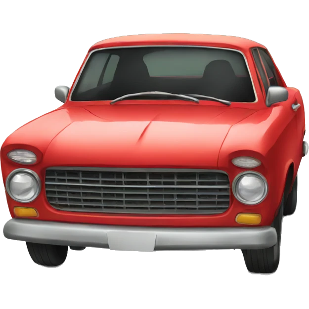 Red car emoji