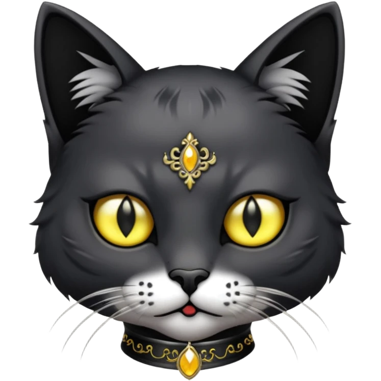 gato gotico  emoji