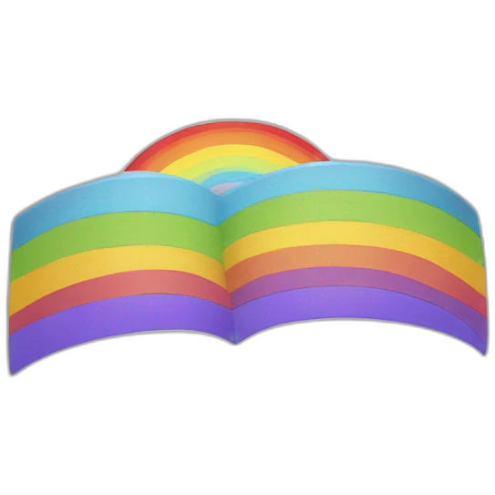 rainbow emoji