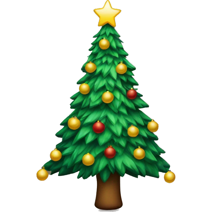 Christmas tree emoji