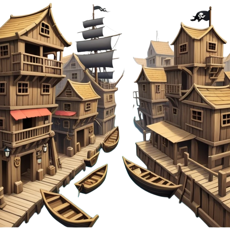 A city of pirates and thieves  emoji