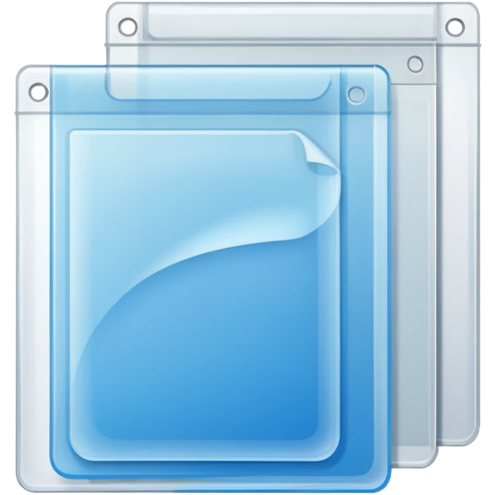 Punched pockets for documents  emoji