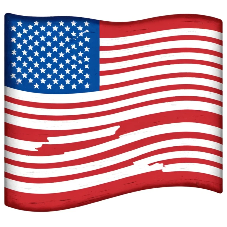 upside down american flag emoji