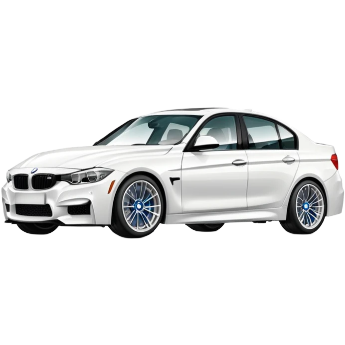 BMW f30 m pack white emoji